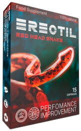 Erectil Red Head Snake capsule per la potenza Recensioni Italia