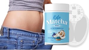 Keto Matcha Blue | Caffè al gusto di cocco per la dieta funziona